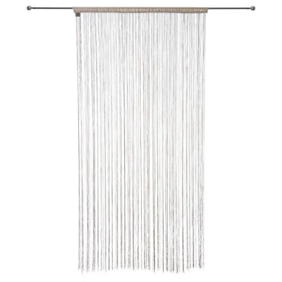 Abbildung von Atmosphera Fadenvorhang, Leinen, 90 x 200 cm, Beige