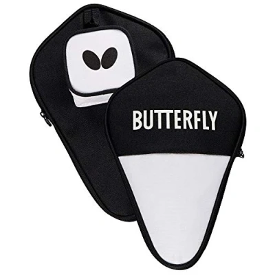 Abbildung von Butterfly Hülle für Tischtennisschläger Cell Case I schwarz weiß