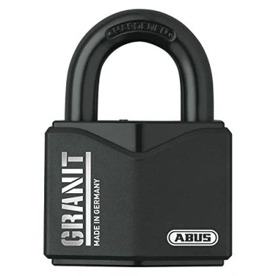 Abbildung von ABUS Vorhängeschloss Granit 37/55 für den Außeneinsatz Schwarz