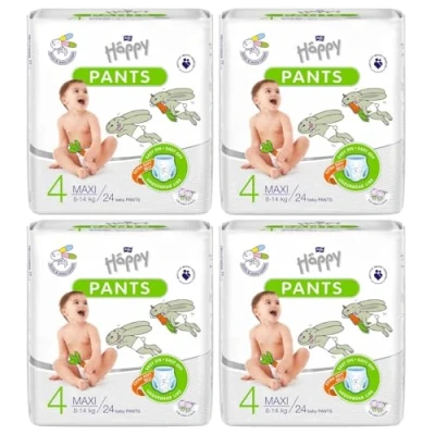 Abbildung von Bella baby Happy Pants Gr.4 maxi 8 14 kg 4X24 St