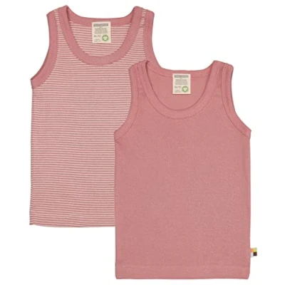 Abbildung von loud + proud TANK SET Top für Kinder, Größe: 86/92, Malve