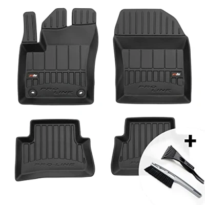 Abbildung von moto MOLTICO 3D Gummimatten Auto Fußmatten Gummi Automatten 4 teilig Set passend für Toyota C HR ab 2016