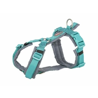 Abbildung von TRIXIE Geschirr fÜr Hunde Premium Trekking Aqua blau/Graphit grau