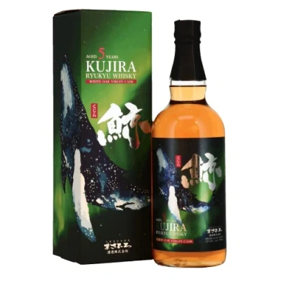 Abbildung von KUJIRA Ryukyu Whisky aus Japan, Single Grain Whisky, 5 Years Old White Oak Virgin Cask, 43% vol 1 x 700 ml