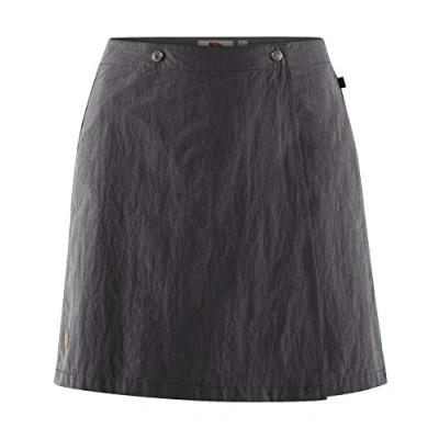 Abbildung von Fjallraven Damen Travellers MT Skort W Skirt, Dark Grey, 48