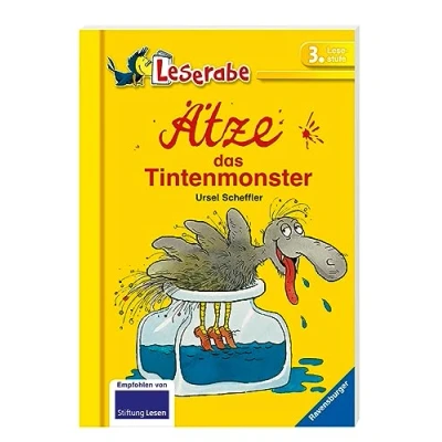 Abbildung von Ätze. das Tintenmonster Leserabe 3. Klasse Erstlesebuch für Kinder ab 8 Jahren: Mit spannendem Leserätsel (Leserabe Schulausgabe in Broschur)