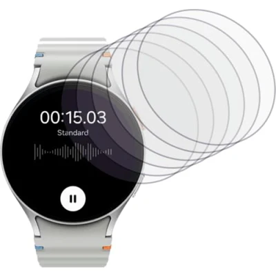 Abbildung von 4ProTec 6x für Samsung Galaxy Watch7 40mm Schutzfolie MATT entspiegelnd