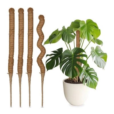 Abbildung von relaxdays Rankhilfe Kokosstäbe 60 cm, 5 St., 5er Set, Pack