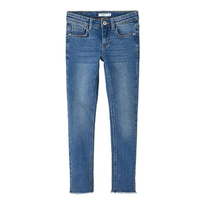 Abbildung von Name it Nkfpolly Jeans Skinny Fit für Kinder, Größe: 170, Medium blue denim