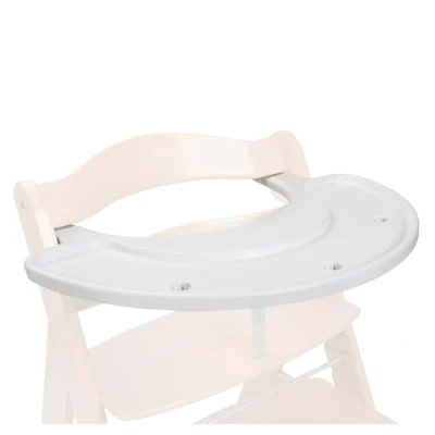 Abbildung von Hauck Hochstuhltablett &quot;Alpha Play Tray, White&quot;, aus recyceltem Material
