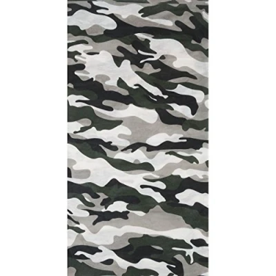 Abbildung von M Wave Hals / Kopftuch Schwarz/Grau/Weiß One size