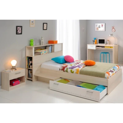 Abbildung von Parisot Jugendzimmer Set &quot;Charly 11&quot;, (Set, 4 St., Bett mit Anstellregal, Nachttisch, und Schreibtisch), einem Schreibtisch