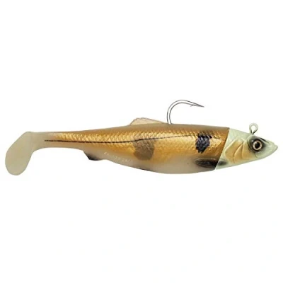 Abbildung von Savage Gear 3D Herring Big Shad 32cm 560g 1pcs Glow Haddock Gummifisch
