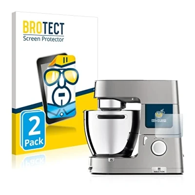 Abbildung von BROTECT (2 Stück Schutzfolie für Kenwood KCL 95 cooking chef XL. Displayschutz Folie Ultra Klar