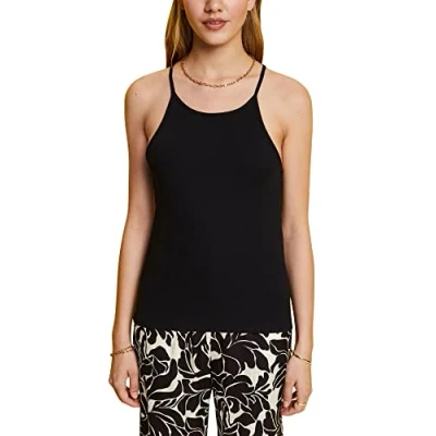 Abbildung von ESPRIT Damen 063CC1K304 T Shirt, 001/BLACK, XXS