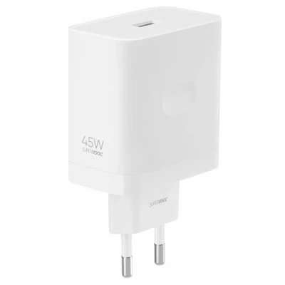 Abbildung von Netzteil realme SUPERVOOC 45W weiß, USB Typ C, ohne Kabel, Weiß