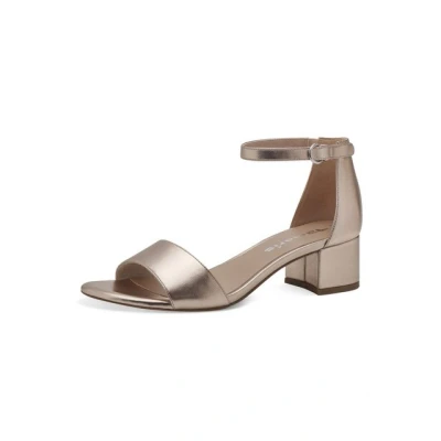 Abbildung von Tamaris Riemensandalette, Damen, Größe: 41, Rose gold Schuhe