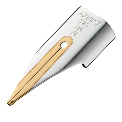 Abbildung von Lamy Ersatz Feder Z55, 14 kt. Goldfeder, bicolor partiell platiniert, Federstärke M