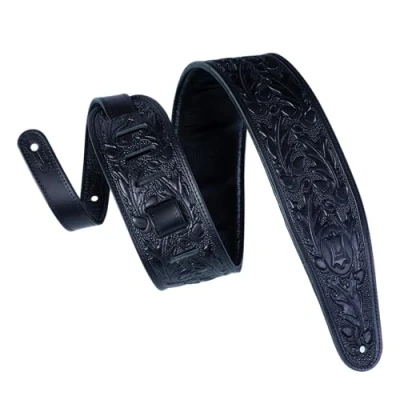 Abbildung von Levys PM44T01 Gitarrengurt Black