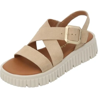 Abbildung von Tamaris Sandalette Damen Bequem beige,EU 38