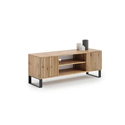 Abbildung von KOBI TV Schrank Focus 135 x 40 49 cm Tisch Industriestil Industrial Style Fernseher Möbel Wohnzimmer Schränke Fernsehtisch RTV Unterschrank Fernsehschrank Lowboard