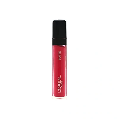 Abbildung von L&#039;Oréal Paris Lippen Make up Infaillible Le Gloss Matte, 407 smoke me up/Lipgloss für volle und gepflegte bis zu 5h, 1er Pack