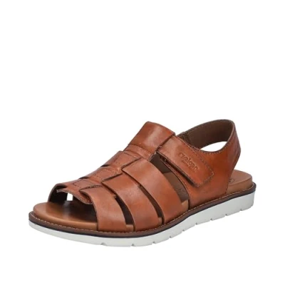 Abbildung von Rieker Sandale, Sommerschuh, Strandschuh, Klettschuh mit vorgeformtem Fußbett