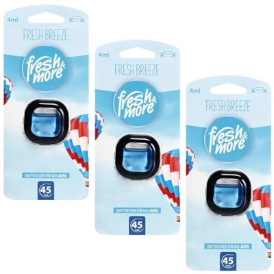 Abbildung von fresh &amp; more Raumduft Auto Lufterfrischer (4ml 3er Pack), 3 St)
