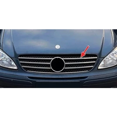 Abbildung von Zierleisten Chrom Grill Vito W639 2003 2010 Streifen Calandra