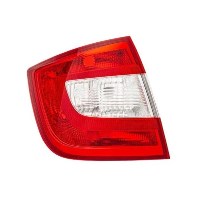 Abbildung von HELLA 2VP 354 802 011 Rückleuchte links P21/4W, P21W, PY21W ohne Glühlampen Lampenträger SKODA: Rapid Schrägheck