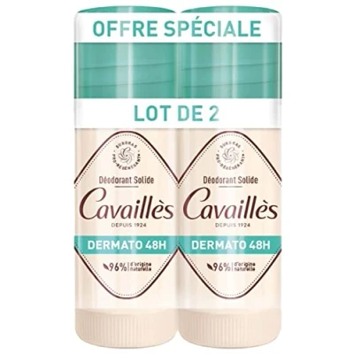 Abbildung von Rogé Cavaillès Dermato Deodorant für empfindliche Haut, 48 Stunden, 2 x 40 ml