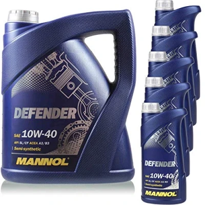 Abbildung von 10 Liter Original MANNOL Motoröl Defender 10W 40 Engine Oil Öl 11192775