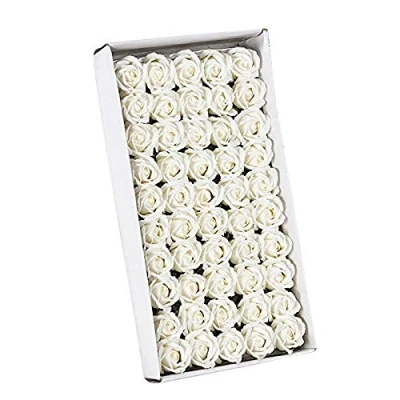 Abbildung von Seife Rose Blume, Blumenduft, Badeseife, Rosenblätter, Pflanzen, ätherisches Öl, Blütenblätter, Hochzeitsfeier, Geschenke (50 Stück) (weiß)