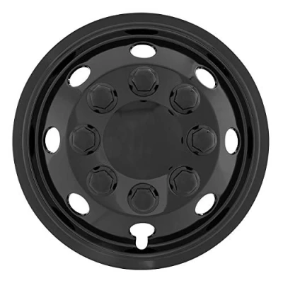 Abbildung von AUTO STYLE Satz Radzierblenden Utah 16 Zoll Glänzend Schwarz (Sphäre)