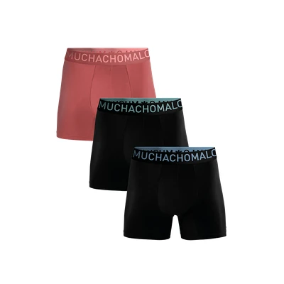 Abbildung von Muchachomalo Herren Bambus Boxer Shorts 3er Pack Unterwäsche
