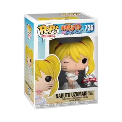 Abbildung von Funko Pop! Animation: Naruto Uzumaki (Sexy Jutsu) Vinyl Sammelfigur Geschenkidee Offizielle Handelswaren Spielzeug Für Kinder und Erwachsene Anime Fans