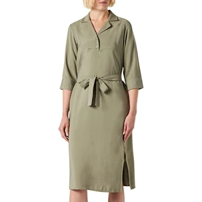 Abbildung von Soyaconcept Women&#039;s SC Kikki 3 Damen Kleid Dress, Grün, X Large
