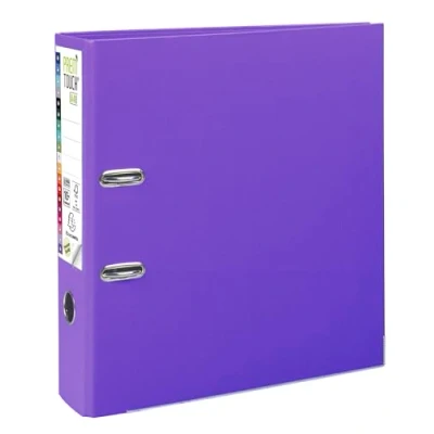 Abbildung von Exacompta 53352E 10er Pack Premium Kunststoff Ordner Prem&#039;Touch. 8 cm breit DIN A4 MAXI Ringordner Aktenordner Briefordner Büroordner Plastikordner Schlitzordner dunkelblau