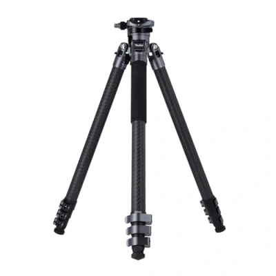 Abbildung von Rollei Easy Traveler XL Carbonstativ 10 kg Tragkraft, Stabile Bauweise, Ultraleicht, Kompakt, Mühelose Feststellfunktion