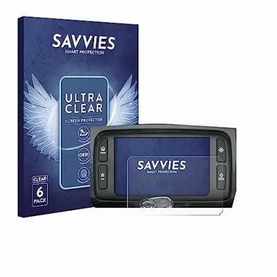 Abbildung von Savvies 6 Stück Schutzfolie für Harley Davidson Boom Box 6.5 Displayschutz Folie Ultra Transparent