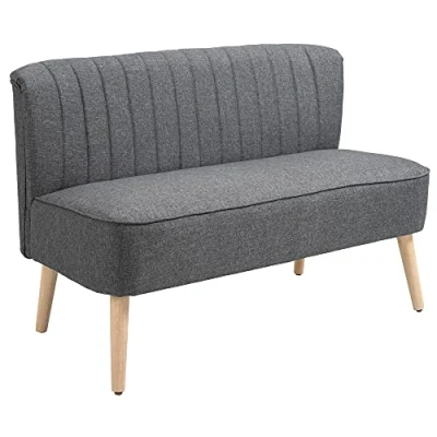 Abbildung von HOMCOM 2 Sitzer Stoffsofa als