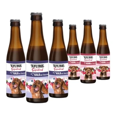 Abbildung von TJURE Hund Superfood Mixbox 3 x Huhn + Kalb Smoothie Topping 1320,00 ml