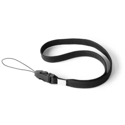 Abbildung von trage.band® Handgelenk Trageband/Handschlaufe mit Klickverschluss (schwarz)