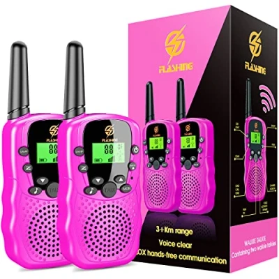 Abbildung von EUCOCO Geschenk Mädchen 3 4 5 6 7 8 9 10 11 12 Jahre, Walki Talki Kinder ab Jahre Spielzeug Spiele Jahren Geburtstagsgeschenk für Wwalkie Talkie