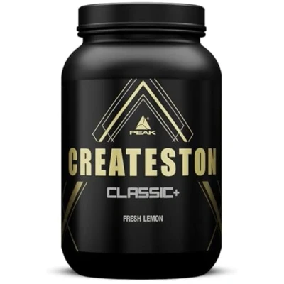 Abbildung von PEAK Createston Classic+ 1648g Geschmack Fresh Lemon I 15 Portionen Post Workout ALL in One über 60 Schlüsselsubstrate mit Whey Isolat, Hydrolysat, Kollagen Creatin Kohlenhydratmatrix Muskelaufbau 1648 g