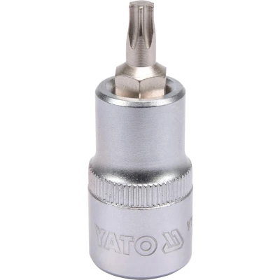 Abbildung von YATO YT 04313 Steckschlüsseleinsatz Torx DIN3120 T30 Werkzeugstahl