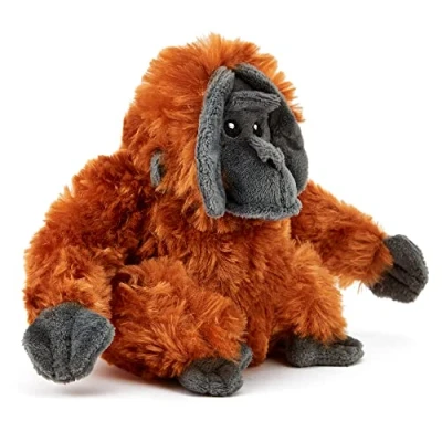 Abbildung von Zappi Co Kinder Kuschelweiches Plüschtier Perfekte kuschelige Spielgefährten für Geburtstage und besondere Anlässe(12 15cm) (Orang Utan)