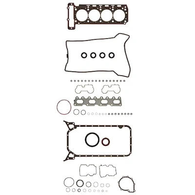 Abbildung von AJUSA 50186500 Dichtungsvollsatz, Motor mit Zylinderkopfdichtung, Ventilschaftabdichtung FIBERMAX MERCEDES BENZ: C Klasse Limousine, SLK