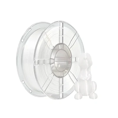 Abbildung von iBOSS PLA Plus (PLA+) Glänzendes Seide 3D Drucker filament 1,75mm, Seiden Maßhaltigkeit +/ 0,02 mm, 1kg Spule (2,2 lbs) für FDM Drucker, Silk Weißes