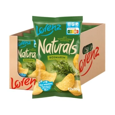 Abbildung von Lorenz Snack World Naturals Rosmarin, 12er Pack (12 x 95 g)